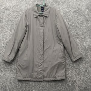 Vintage Gap Car Coat Mens Large Lightweight Insulated Minimalist 90s Y2K Classic